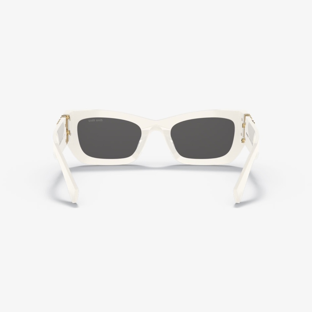 MIU MIU MU 09WS Runway in white - Picture 15 of 16